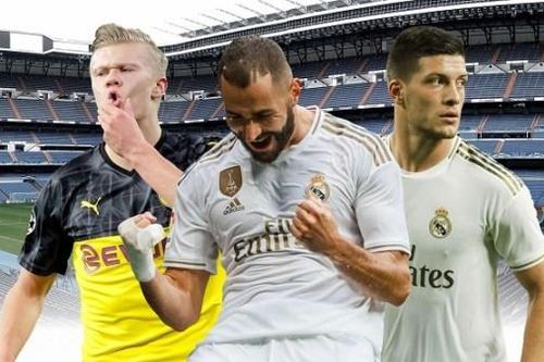 Haaland 'chấp' cả hàng công Real Madrid, Zidane ôm đầu