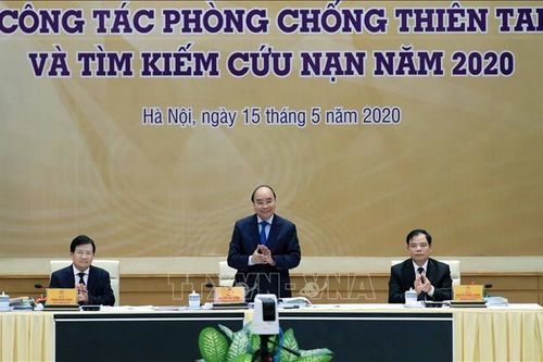Thủ tướng dự Hội nghị về công tác phòng, chống thiên tai và tìm kiếm cứu nạn