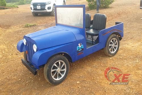 Xe 'Jeep mui trần' tự chế đẹp long lanh của dân chơi Ninh Bình