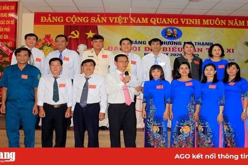 Đại hội Đảng bộ phường Mỹ Thạnh khóa XI (nhiệm kỳ 2020-2025 )
