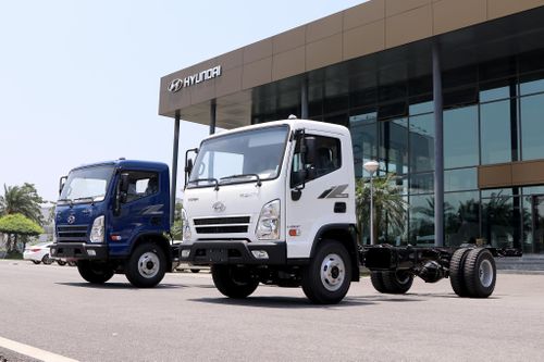 Xe tải cỡ trung Mighty EX8 GT sản xuất tại Việt Nam có gì đặc biệt?