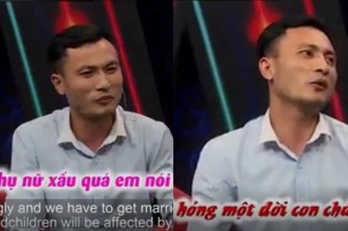 Phát ngôn gây tranh cãi của chàng trai 'Bạn muốn hẹn hò': Phụ nữ xấu quá làm hỏng đời con cháu!