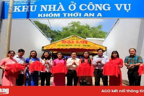 Khánh thành khu nhà ở công vụ phường Mỹ Thạnh