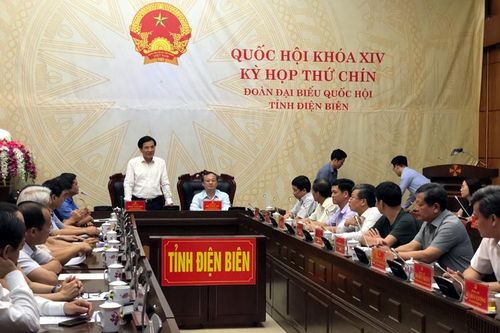 Đoàn công tác tỉnh Hưng Yên làm việc với lãnh đạo tỉnh Điện Biên