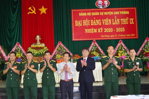 Đại hội Đảng bộ Quân sự huyện Chư Prông lần thứ IX