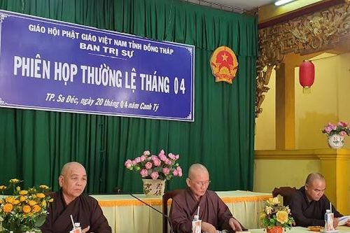 Đồng Tháp : Thống nhất thời gian An cư, tổ chức giới đàn