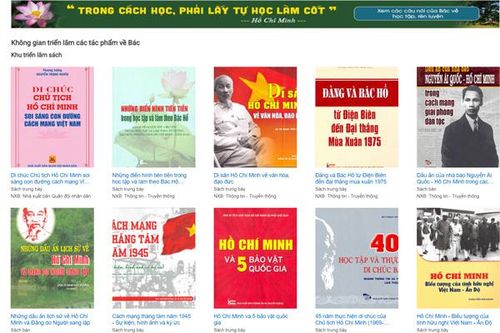 Trưng bày trực tuyến bộ 5 tác phẩm bảo vật quốc gia của Bác Hồ