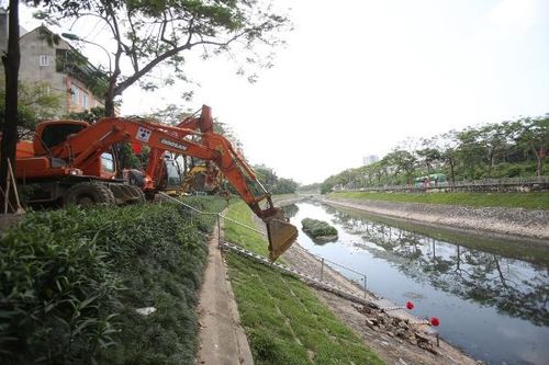 Hà Nội: Động thổ một trong những gói thầu hồi sinh sông Tô Lịch