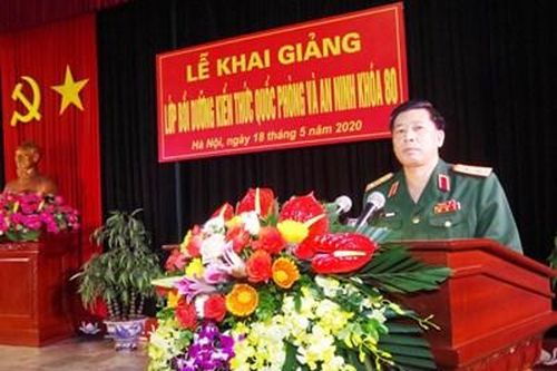Học viện Quốc phòng khai giảng lớp bồi dưỡng kiến thức quốc phòng-an ninh khóa 80