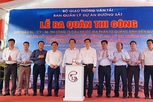 Bộ Giao thông vận tải ra quân thi công Gói thầu XL- CY-06