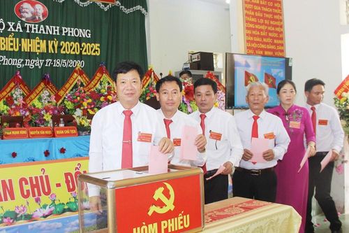 Đại hội Đảng bộ xã Thanh Phong (Thanh Chương) nhiệm kỳ 2020 – 2025