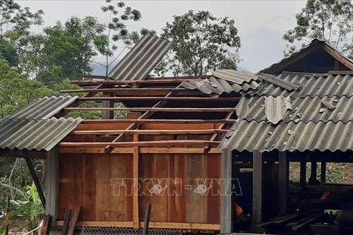 Mưa đá, giông lốc gây thiệt hại lớn tại hai huyện ở Hà Giang