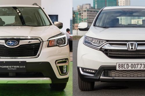 Subaru Forester và Honda CR-V - chọn trải nghiệm lái hay sự thực dụng?