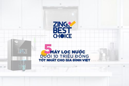5 máy lọc nước dưới 10 triệu đồng tốt nhất cho gia đình Việt