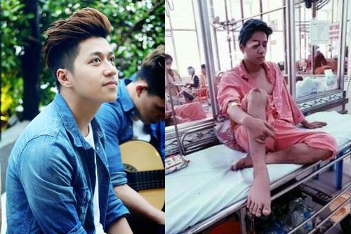 Ca sĩ Duy Ngọc 'The Wings' bị tai nạn tổn thương não, vỡ xương gò má