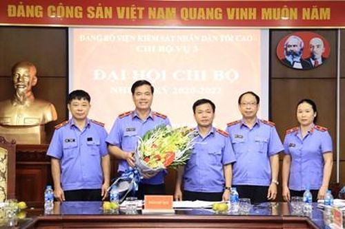 Chi bộ Vụ 3 tổ chức Đại hội Chi bộ nhiệm kỳ 2020 - 2022