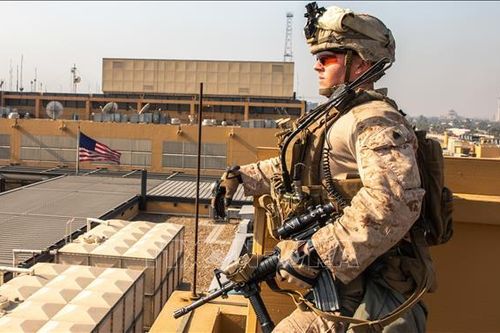 Rocket bắn vào khu vực gần Đại sứ quán Mỹ tại Baghdad, Iraq