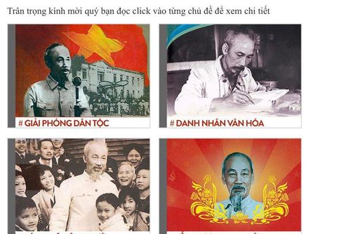 Triển lãm trực tuyến giới thiệu hơn 500 cuốn sách về Bác Hồ