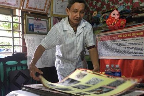 Người cựu binh hơn 15 năm sưu tầm gần 2.000 bức ảnh về Bác Hồ và Đại tướng Võ Nguyên Giáp