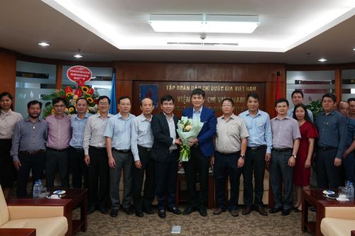 Lãnh đạo PVN chúc mừng VPI nhân kỷ niệm ngày Khoa học và Công nghệ Việt Nam