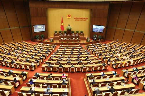 Hình ảnh lễ khai mạc Kỳ họp thứ chín, Quốc hội khóa XIV