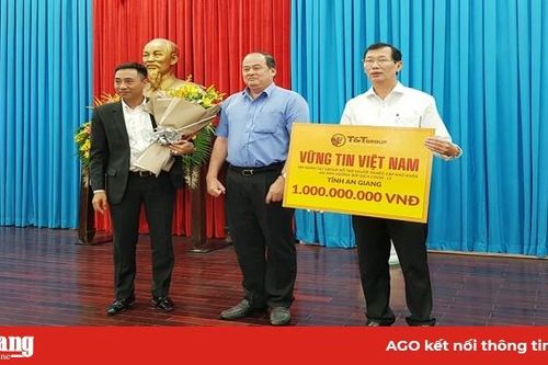 Tập đoàn T&T hỗ trợ người nghèo An Giang 1 tỷ đồng
