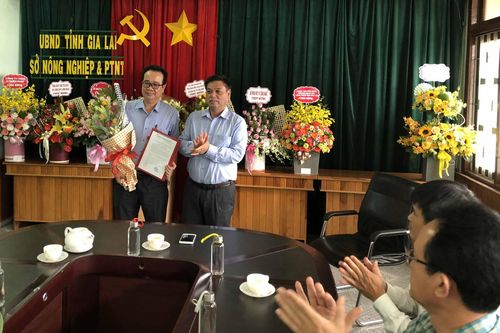Ông Lưu Trung Nghĩa được điều động, bổ nhiệm giữ chức Giám đốc Sở Nông nghiệp và PTNT