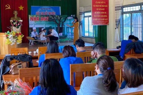 Đoàn viên, thanh niên huyện Lạc Dương kể chuyện 'Bác Hồ với thanh niên, thanh niên với Bác Hồ'