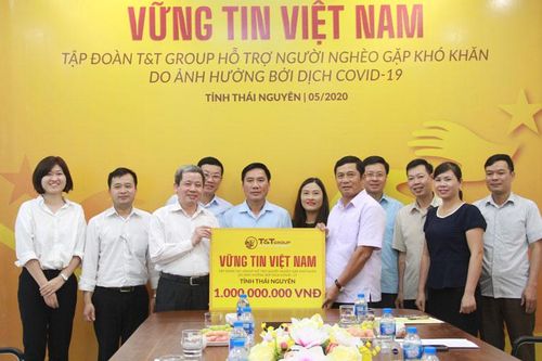 1.000 hộ nghèo, bị ảnh hưởng do dịch COVID-19 của tỉnh được Tập đoàn T&T hỗ trợ