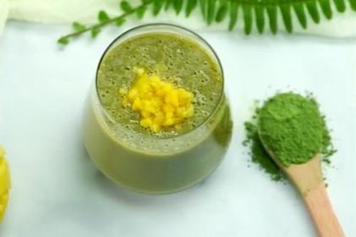 Giải nhiệt mùa hè với sinh tố xoài, chuối, trà xanh lạ vị