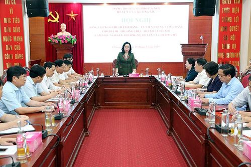 Phó Bí thư Thường trực Thành ủy Ngô Thị Thanh Hằng: Không để lọt vào cấp ủy cán bộ có vi phạm