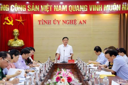 Ban Thường vụ Tỉnh ủy Nghệ An duyệt Đại hội Đảng bộ Bộ đội Biên phòng tỉnh