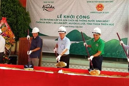 Carlsberg Việt Nam tài trợ dự án nước sạch cho người dân vùng cao A Lưới