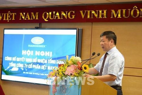 Hanosimex có Tổng Giám đốc mới