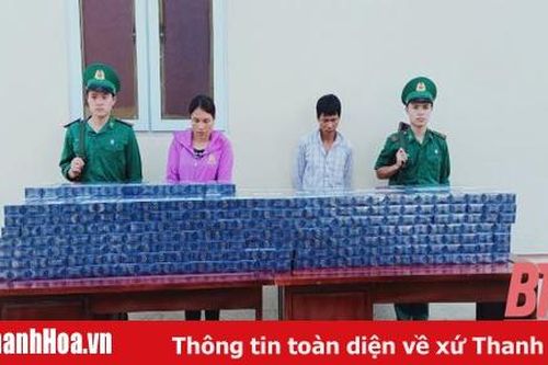 Bắt 2 đối tượng vận chuyển thuốc lá lậu qua biên giới