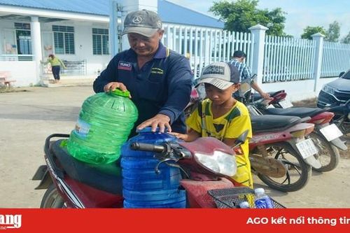 Khai trương hệ thống cung cấp nước sạch cho người dân An Hảo