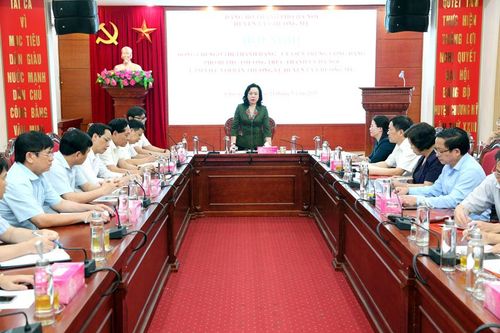 Đại hội Đảng bộ huyện Chương Mỹ được tổ chức trong tháng 7-2020