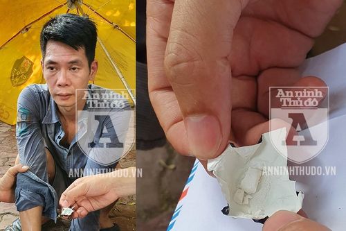 Cầm sẵn ma túy trên tay, đối tượng vừa ra tù vẫn không kịp phi tang