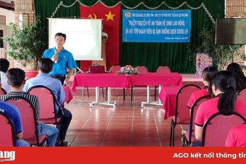 Tăng cường công tác đảm bảo an toàn vệ sinh lao động