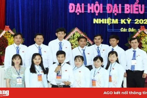 Đại hội đại biểu Đảng bộ TT. Cái Dầu (nhiệm kỳ 2020 - 2025)