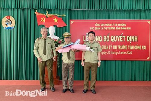 Bổ nhiệm Phó cục trưởng Cục Quản lý thị trường Đồng Nai