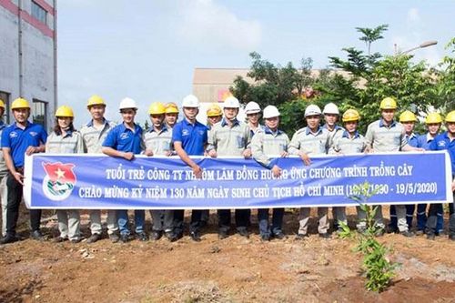 Công ty Nhôm Lâm Đồng - TKV ra quân trồng cây 'Đời đời nhớ ơn Bác Hồ'