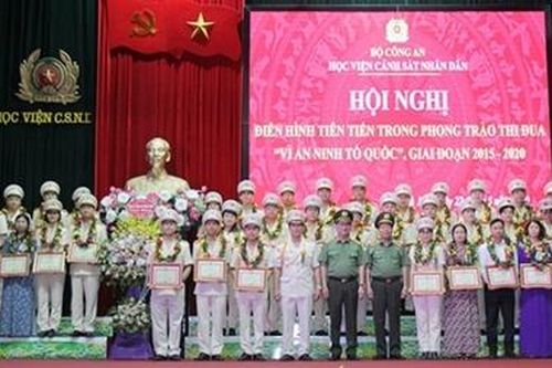 Học viện CSND vinh danh điển hình tiên tiến trong phong trào thi đua 'Vì An ninh Tổ quốc'