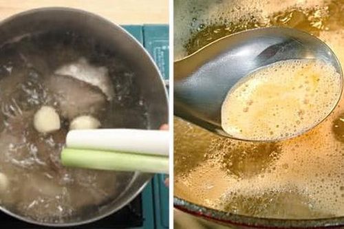 Thêm thìa gia vị này rang chín, nước xương hầm trong, ngọt sâu, hết sạch cả mùi hôi