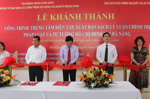 Khánh thành trung tâm Biên tập, xuất bản Chi nhánh Nhà xuất bản Chính trị Sự thật tại Đà Nẵng