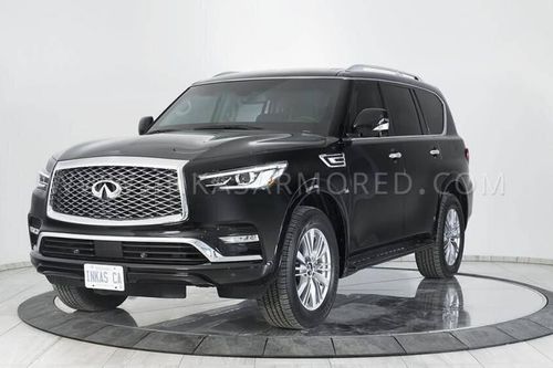 Cận cảnh Infiniti QX80 với thiết kế chống đạn