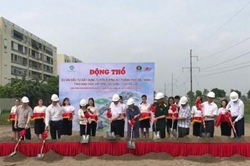 Động thổ Dự án xây dựng tuyến đường H2 tại thành phố Bắc Ninh