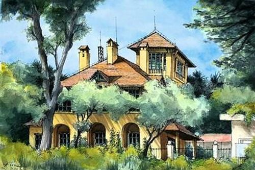 Mong muốn 'ôm trọn' Thủ đô Hà Nội vào tranh ký họa