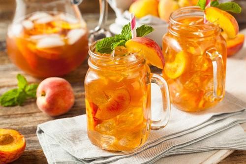 Cách làm trà đào cam sả giải nhiệt ngày nắng