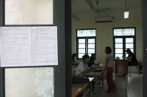 Kỷ luật cực nghiêm với thí sinh bị đình chỉ thi năm 2020